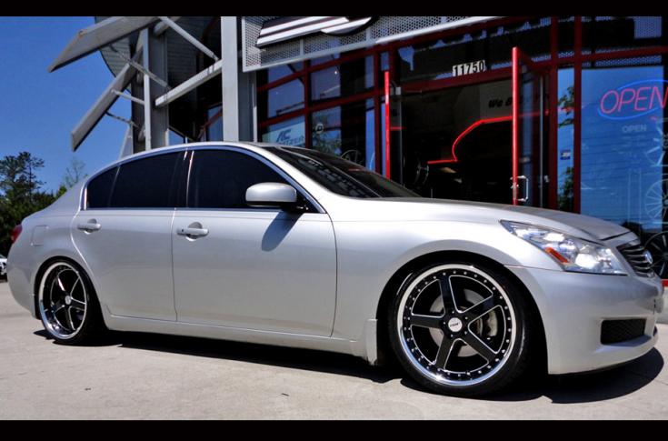 NISSAN MAXIMA CARTHAGE GLOSS BLACK STAINLESS STEEL LIP